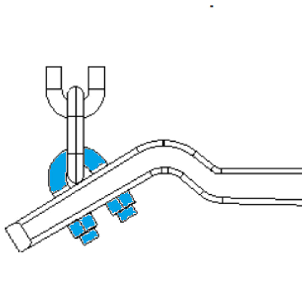 HAYMAN REESE 3/8"  U-BOLT KIT-CHAIN FOR WDH