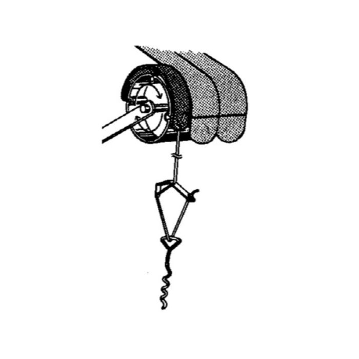 AWNING TIE DOWN KIT HAPPY HOOK