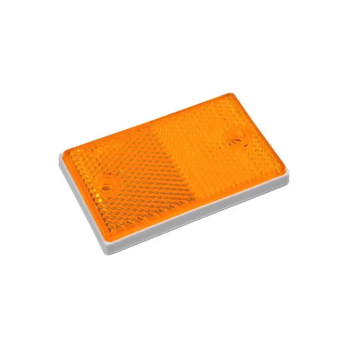 Reflector Screw On - Amber 75mm X 45mm