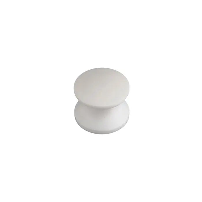 Push Button Knob 16-19mm - White