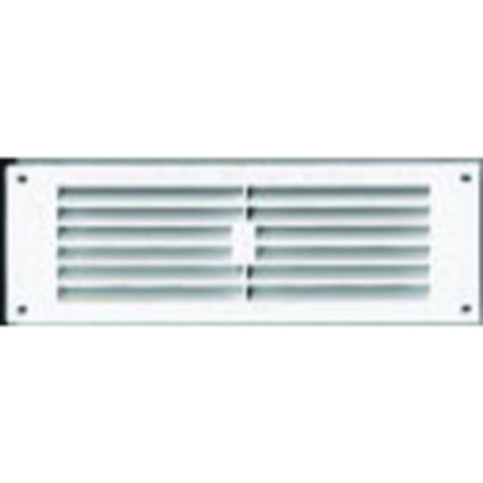 PLASTC LOUVRE VENT 125X260 BLK