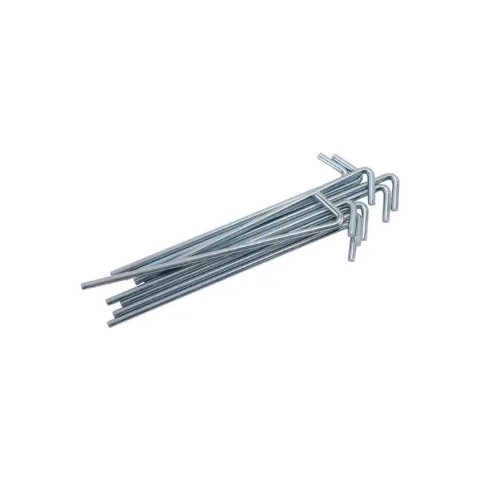 Steel Tent Peg 225 X 6.3mm - Pack Of 10