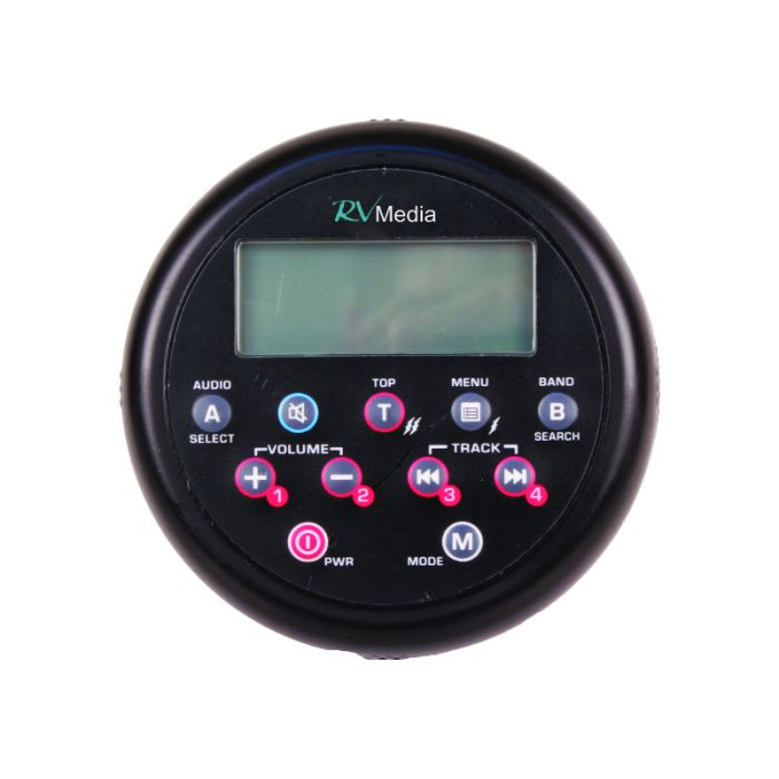 RV Media Wired Remote Control To Suit RV Media Head Units