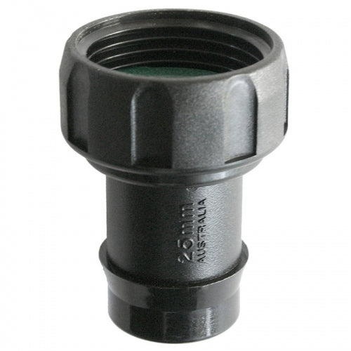 NUT & TAIL 1" BSP x 25MM BARB