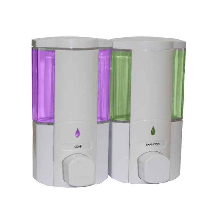 DOUBLE SOAP DISPENSER - 300ml x2
