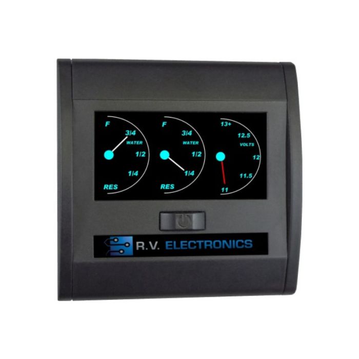 Lcd Double Water Tank & 1 Battery Gauge