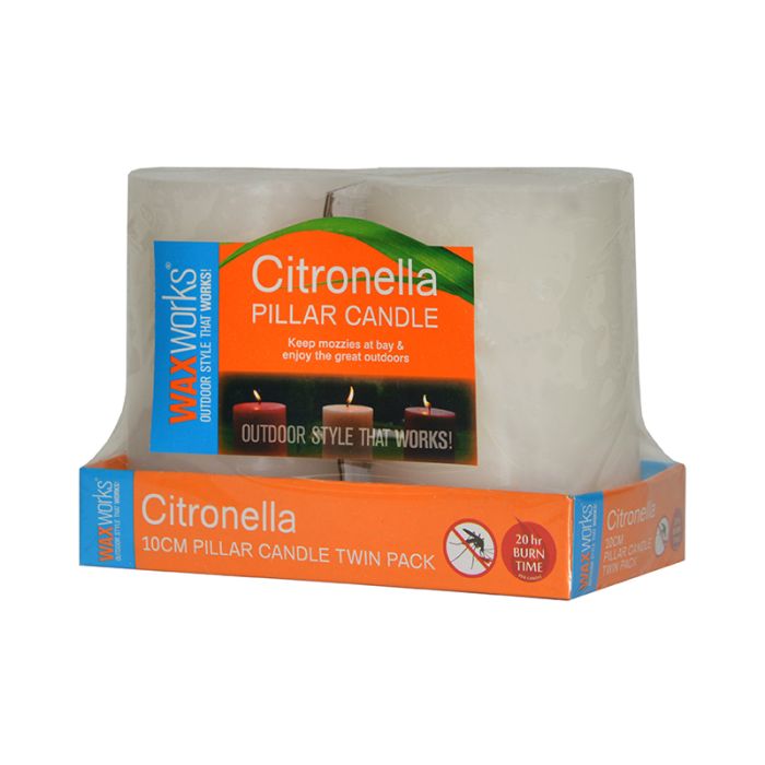 CITRONELLA PILLAR CANDLES