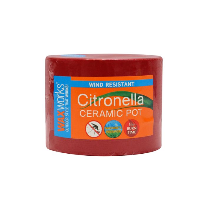 CITRONELLA CERAMIC POT