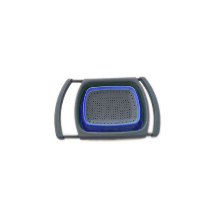 COLLAPSIBLE SINK COLANDER BLUE