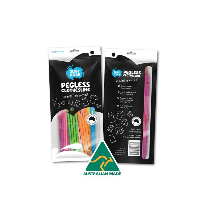 Pegless Clothesline