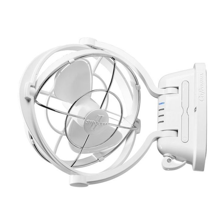 Sirocco Fan 12/24V 3 Speed - White