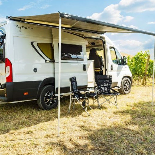 Fiamma F80s Awning - Royal Blue Vinyl