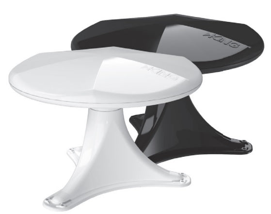 King Omni Directional Digital HDTV Over-The-Air Antenna - White