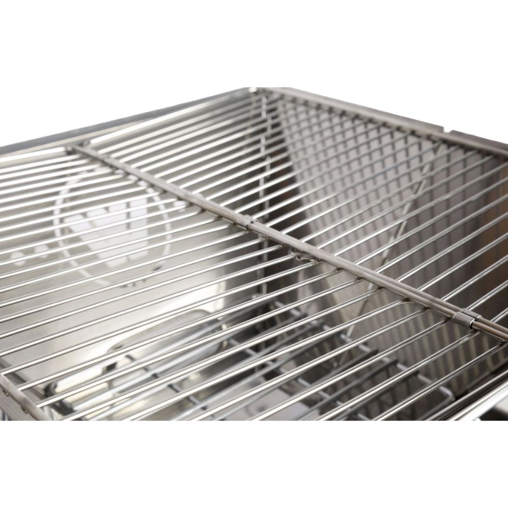 Frontier 360 Stainless Steel Folding BBQ Firepit