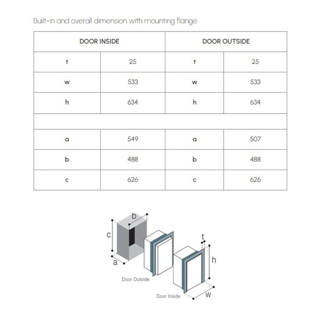 VITRI C90I DX CHROMELOCK WITH FITTING FRAME