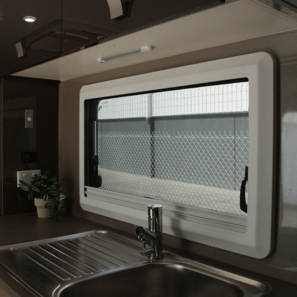 Camec Push Out Double Glazed Window - 900W x 450H