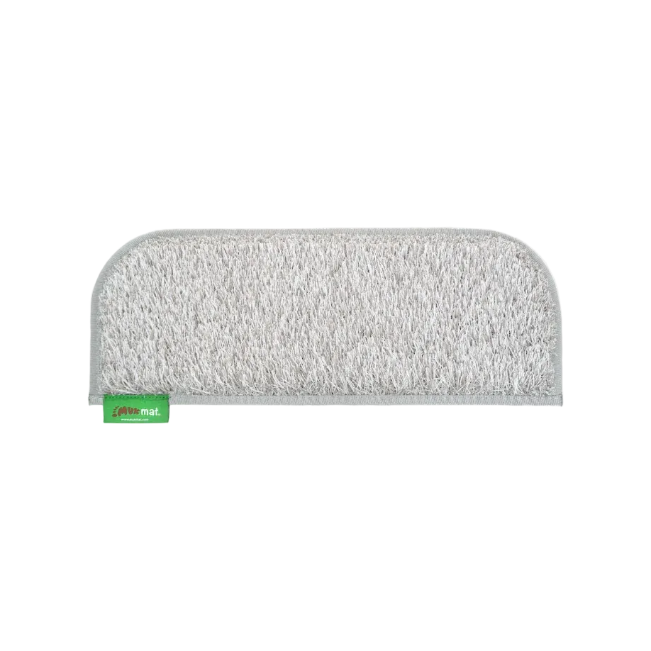 Muk Mat Rounded Step Small - Light Grey 55 x 26cm