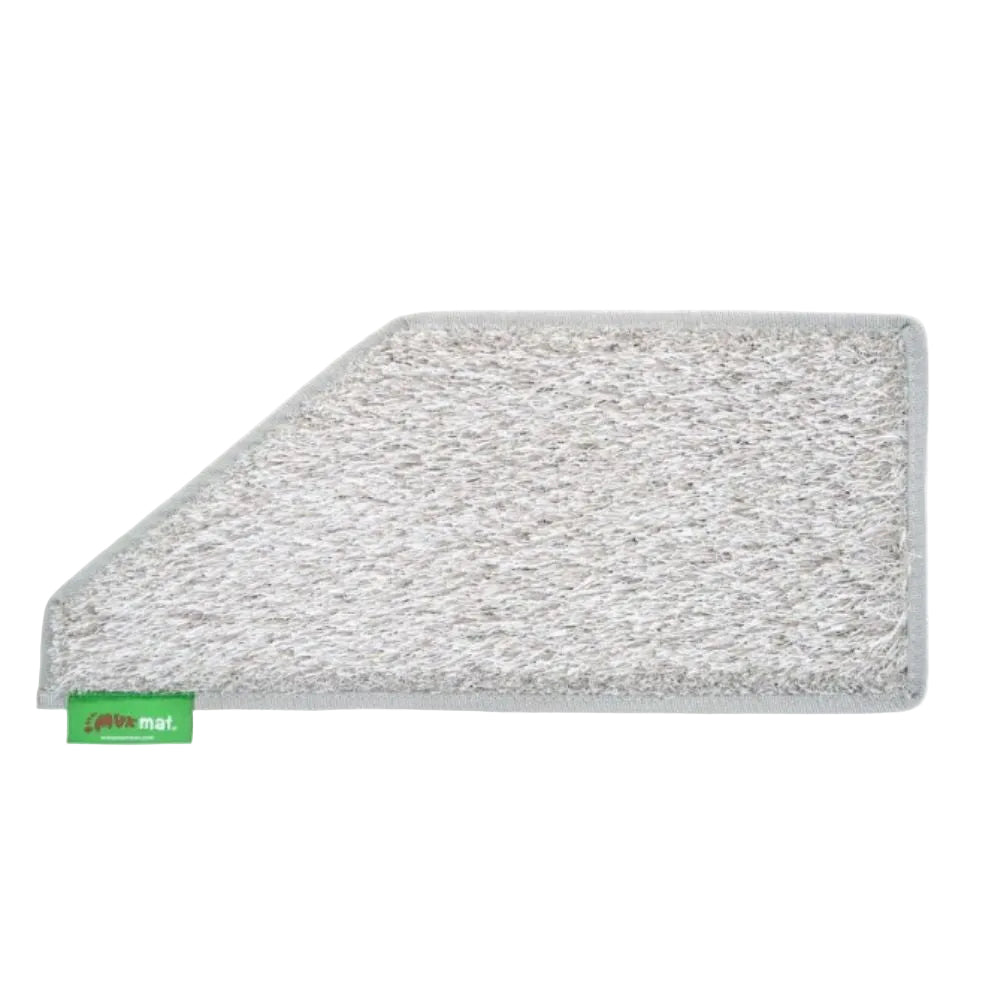 Muk Mat Angled Step - Light Grey 60 x 28cm