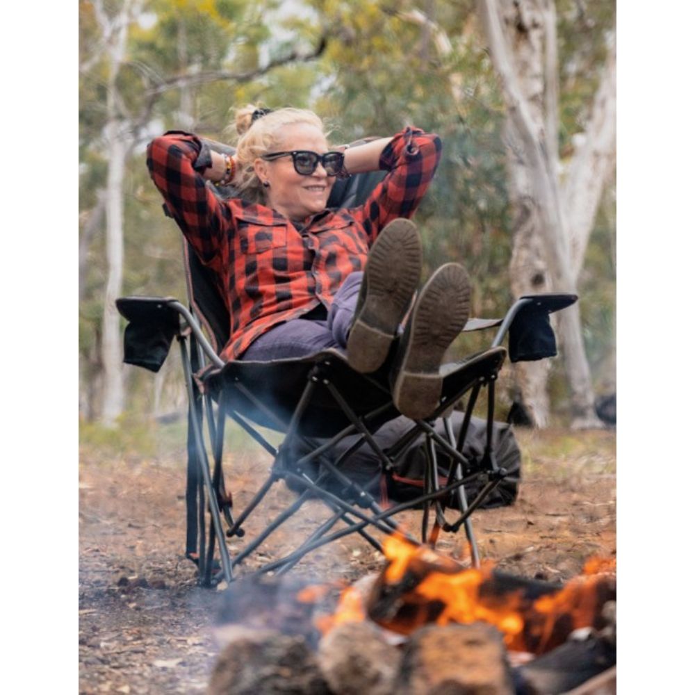 Wildtrak Hamelin Reclining Camp Chair Lounger