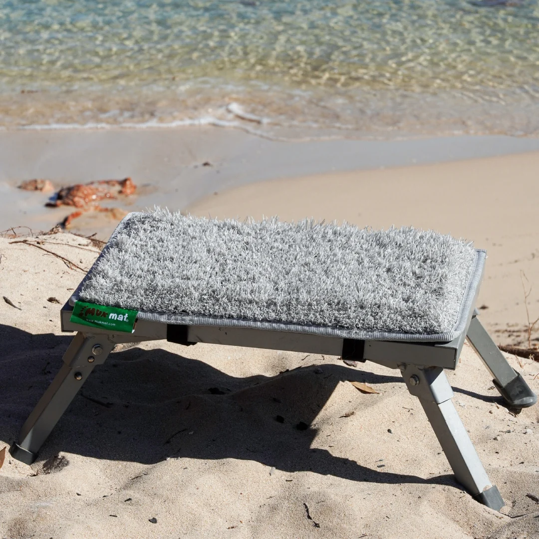 Muk Mat Portable Step - Light Grey 48 x 30cm