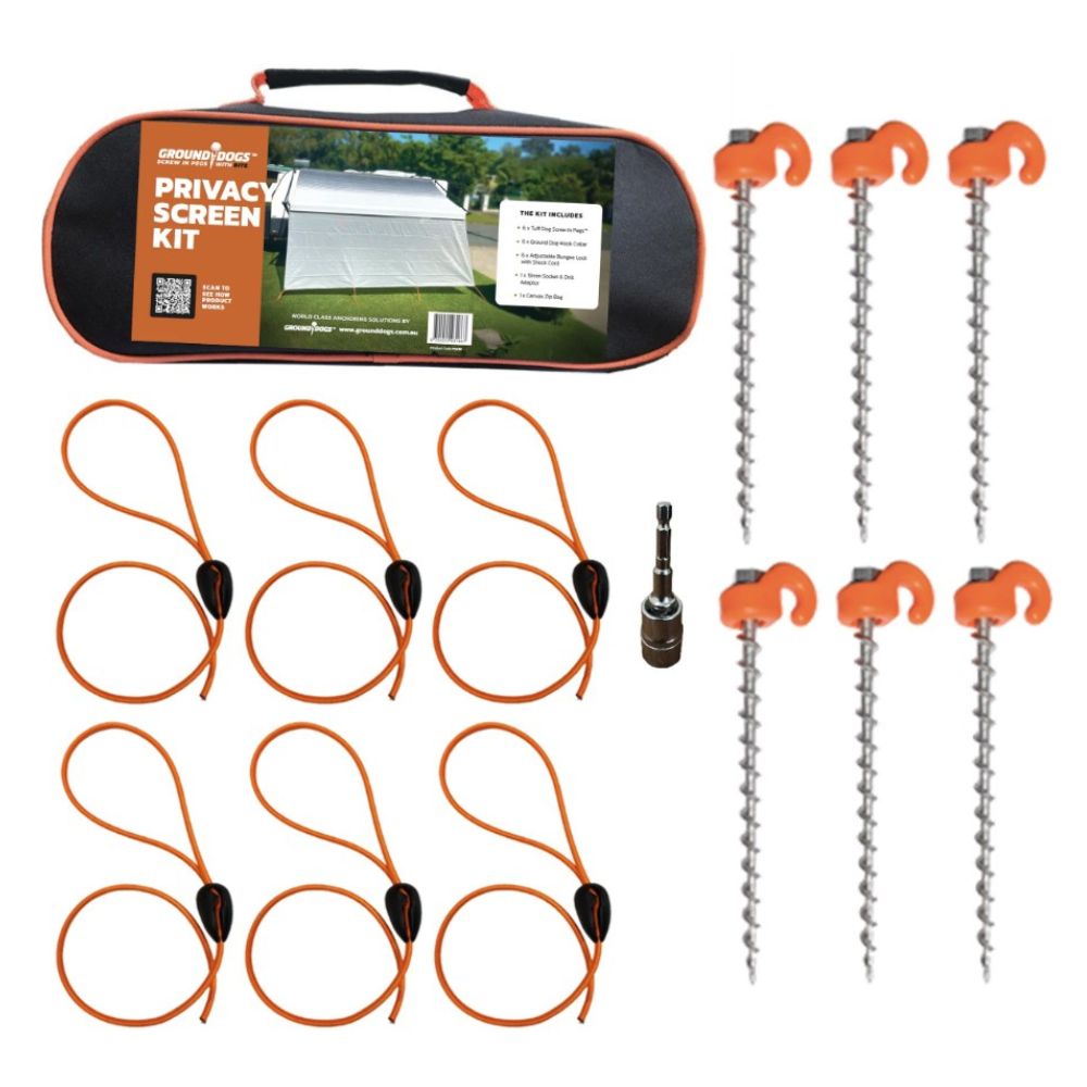 Ground Dog Privacy Screen Kit