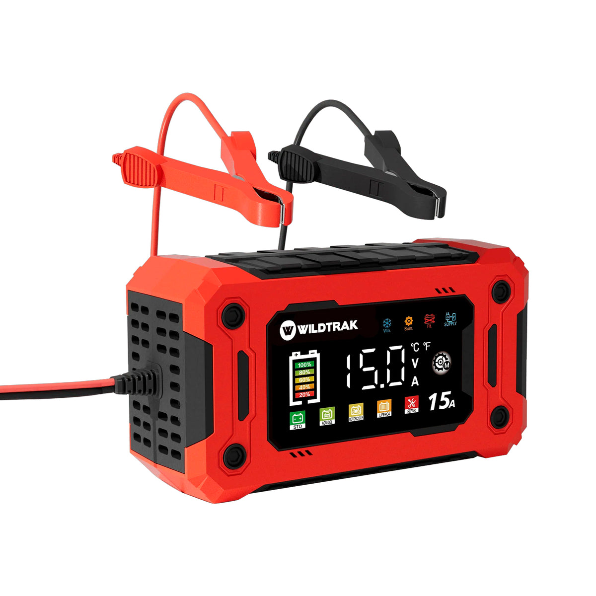 Wildtrak 12V 15A Battery Charger