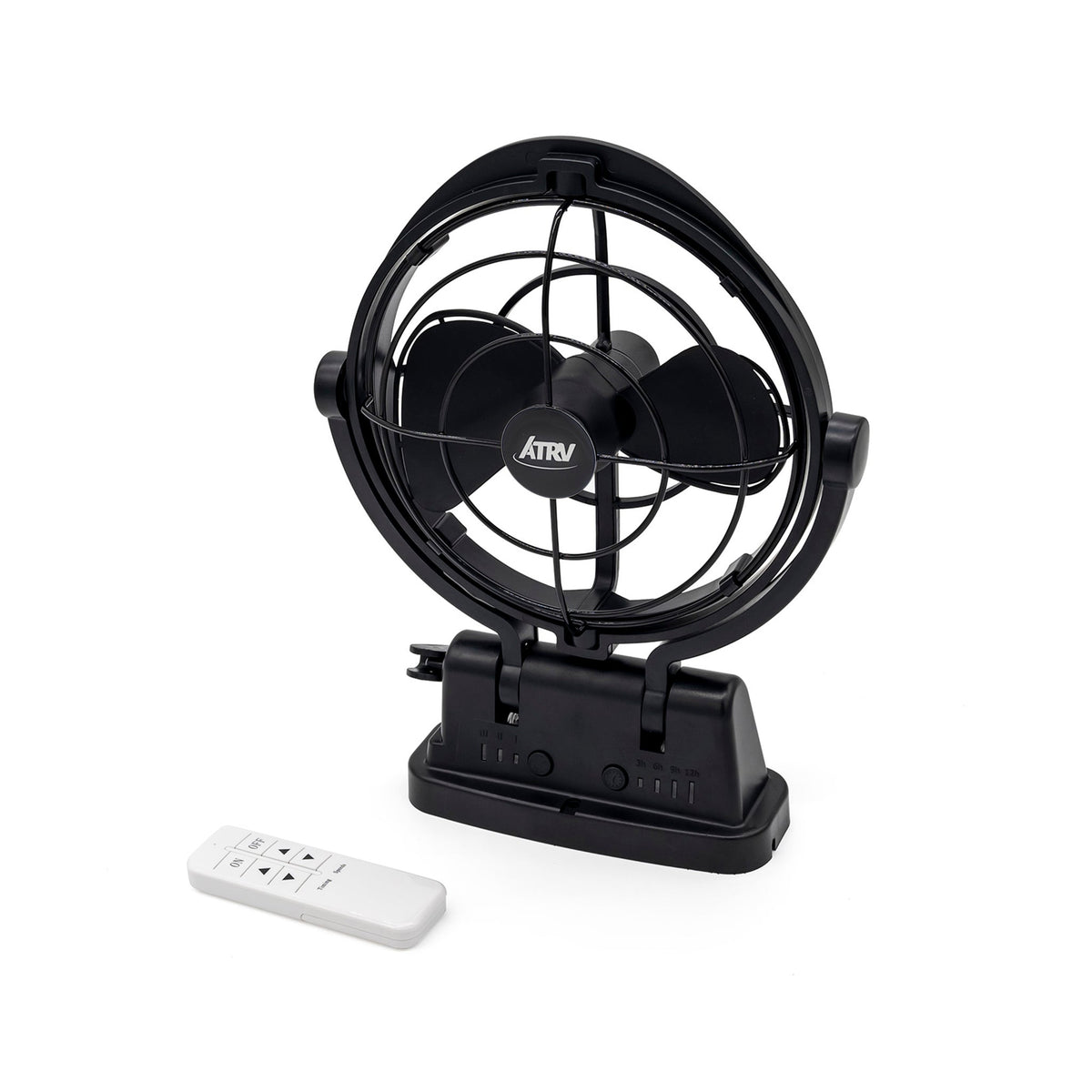 RV & Caravan Interior Fan - Black