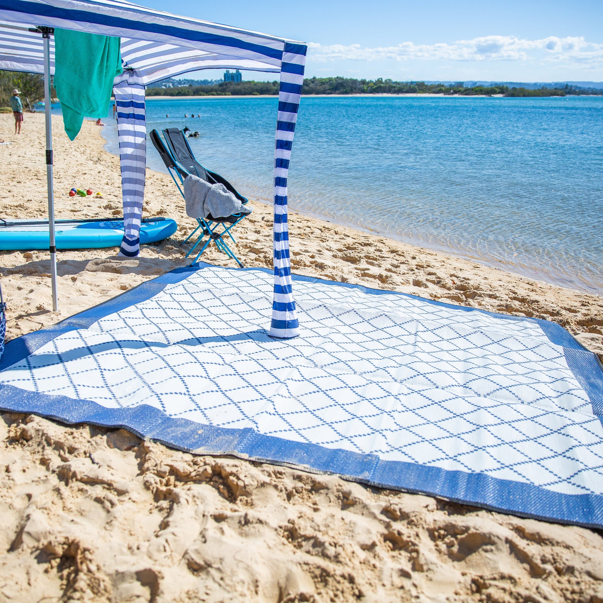Outdoor Mat - Gazebo Navy