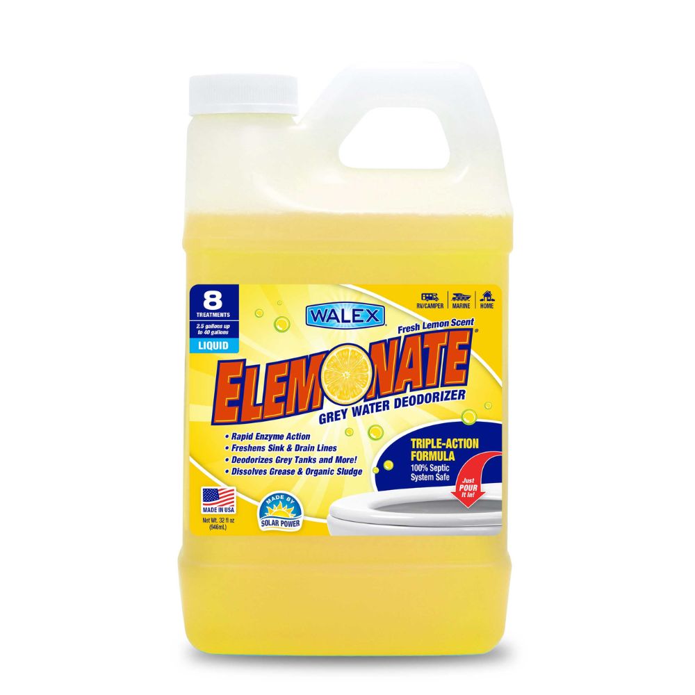 ELEMONATE LIQUID GREY HOLDING TANK DEODORIZER & CLEANER