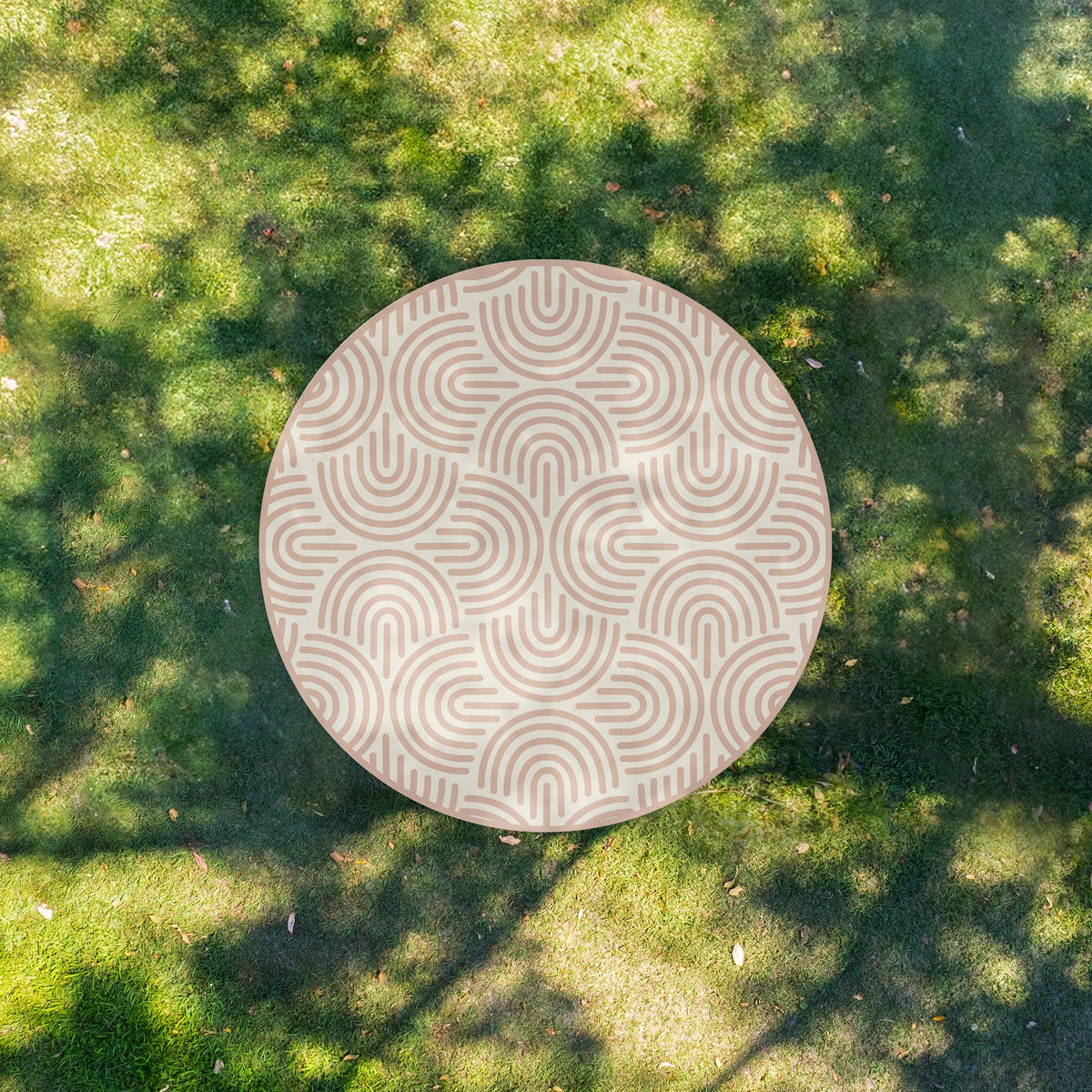 Outdoor Mat - Arches Round 3m x 3m