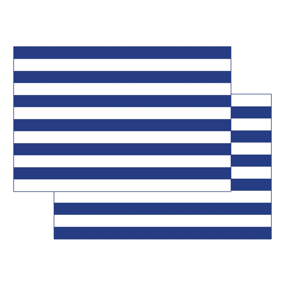 Outdoor Mat - Classic Stripes