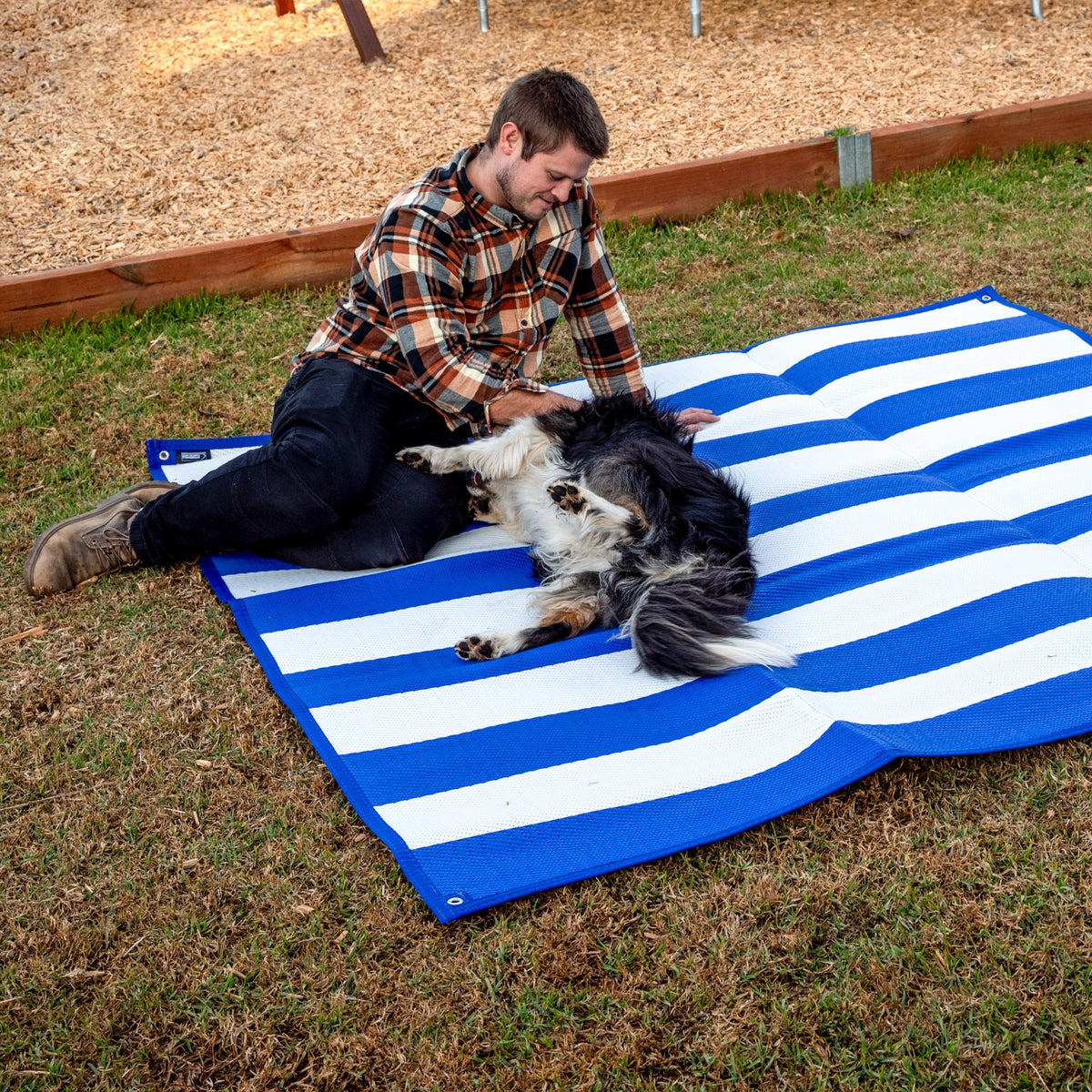 Outdoor Mat - Classic Stripes