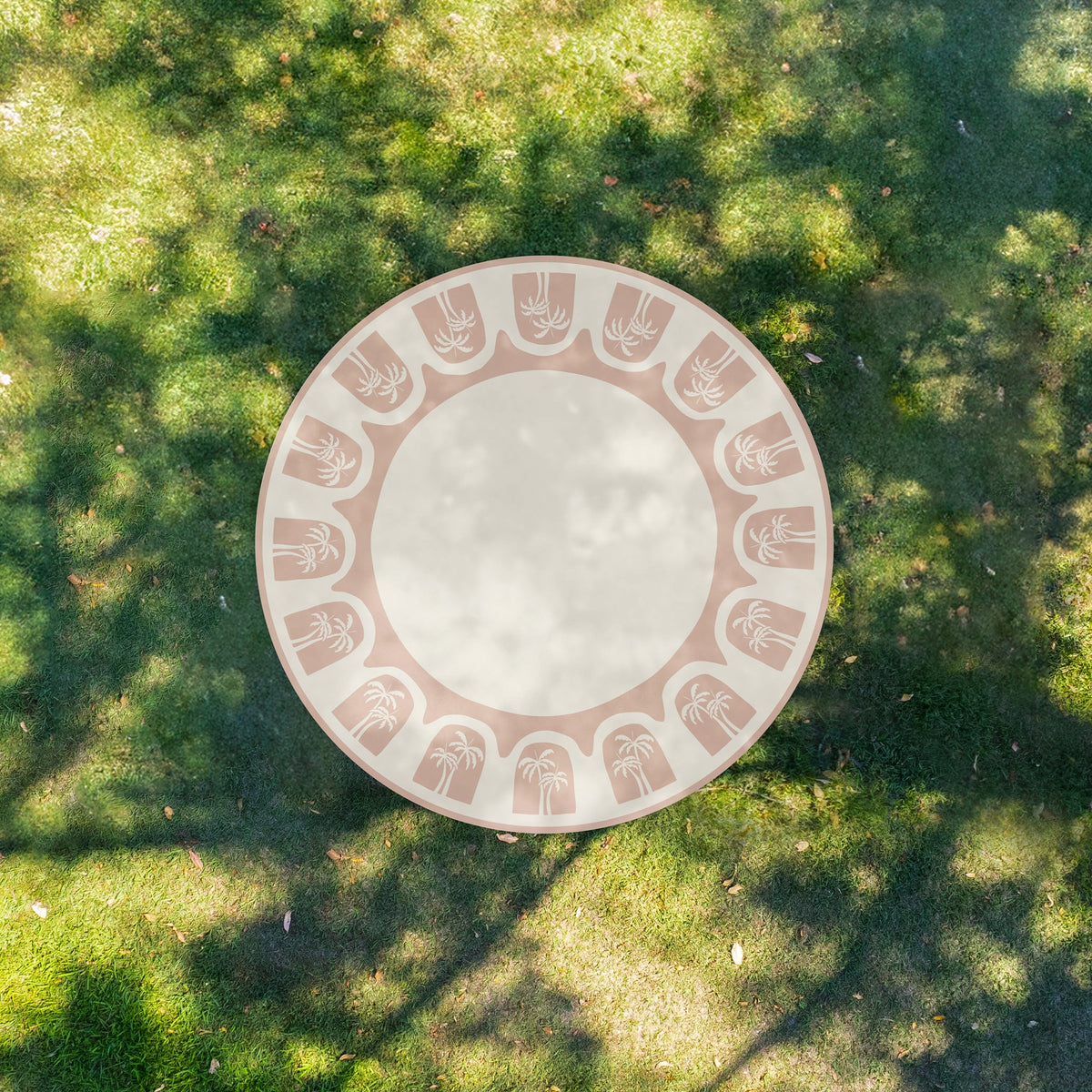 Outdoor Mat - Oasis Round 3m x 3m
