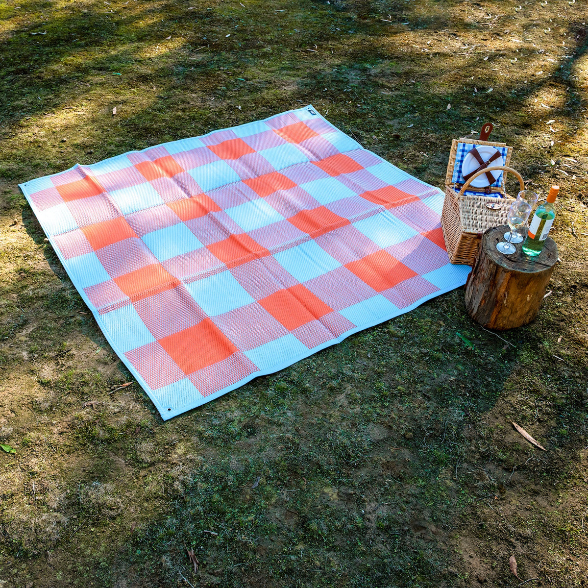 Outdoor Mat - Picnic Plaid