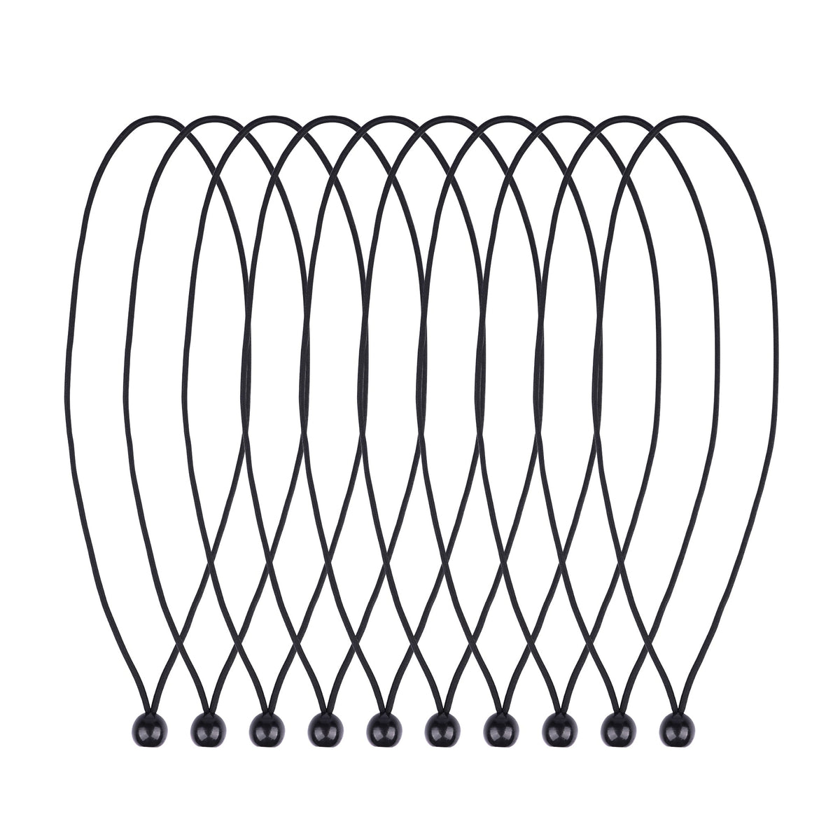 Long Ball & Bungee Cords - 10 Pack