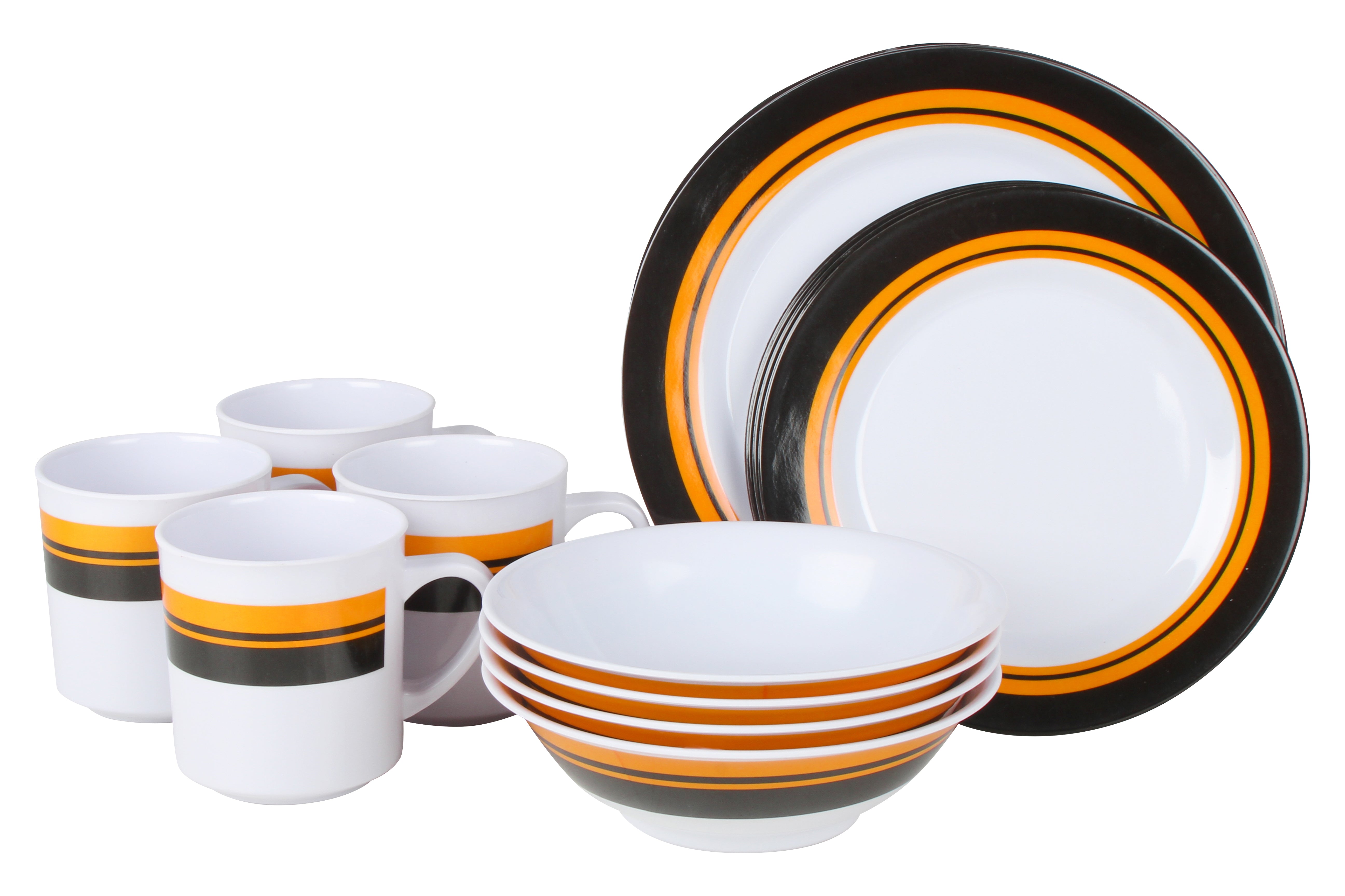 MELAMINE DINNER SET 16PCE – Camec