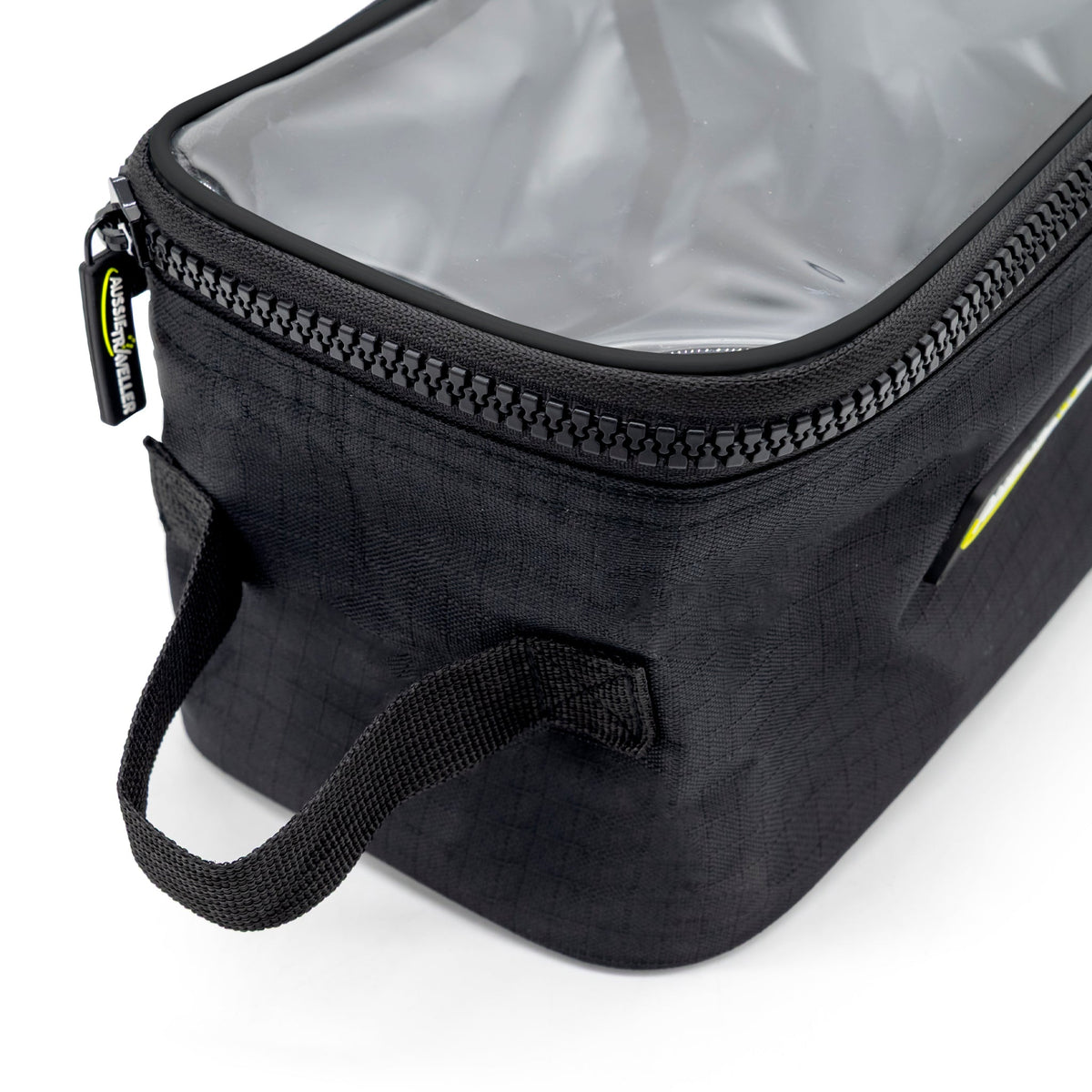 Clear Top Storage Bag Black - Console