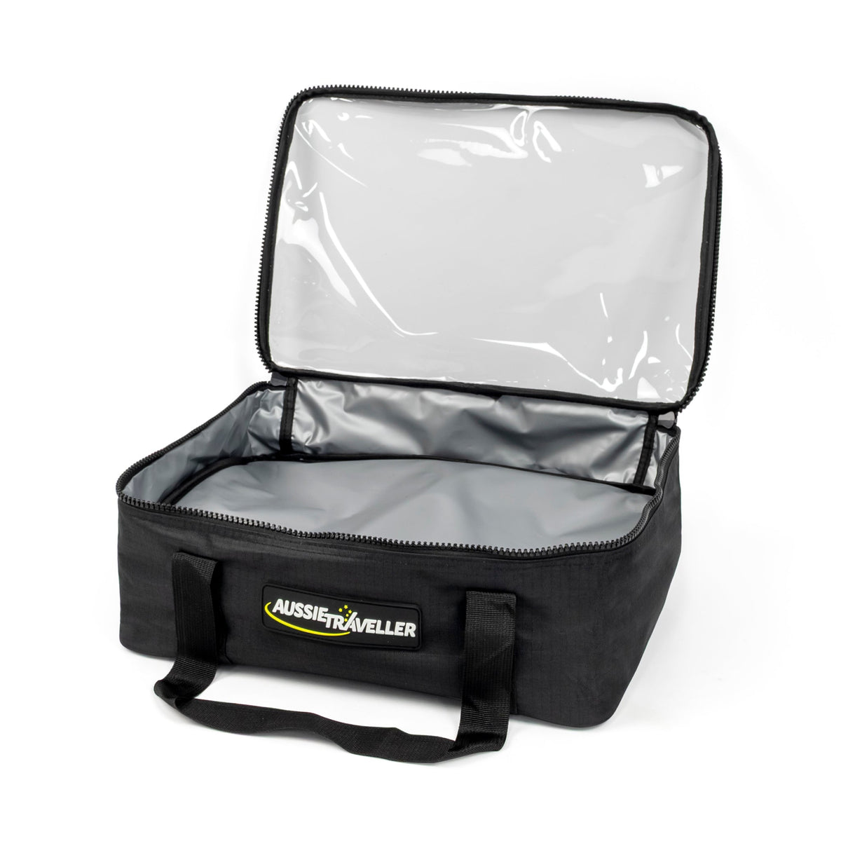 Clear Top Storage Bag Black - Medium