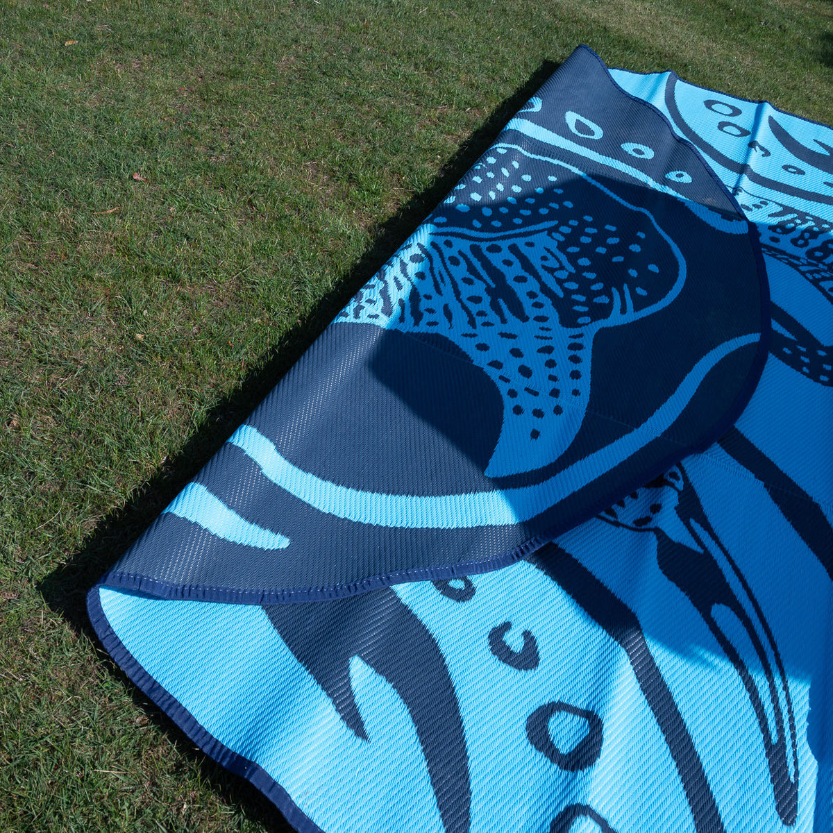 Outdoor Mat - Whale Shark Round 3m x 3m