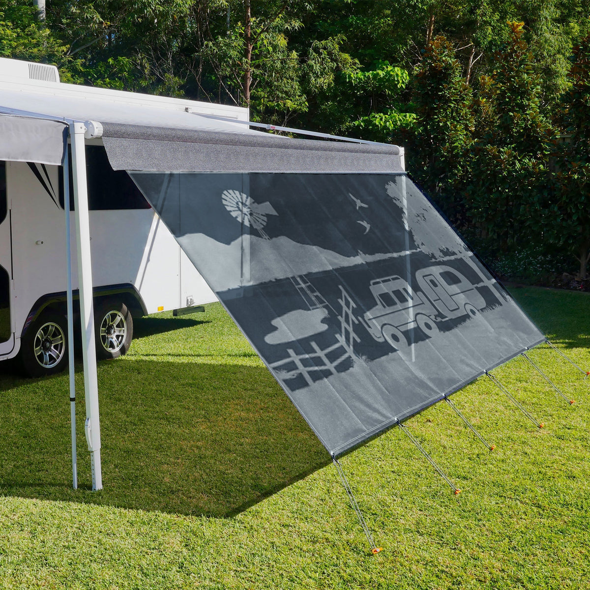 Long Side Art Shade Walls - Scenic Edition