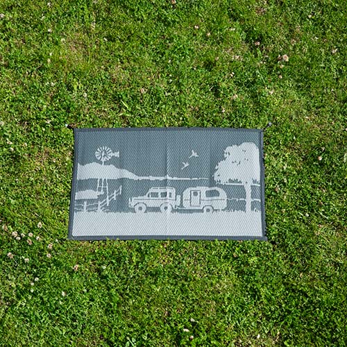 Door Mat - Free Camping Grey/Charcoal