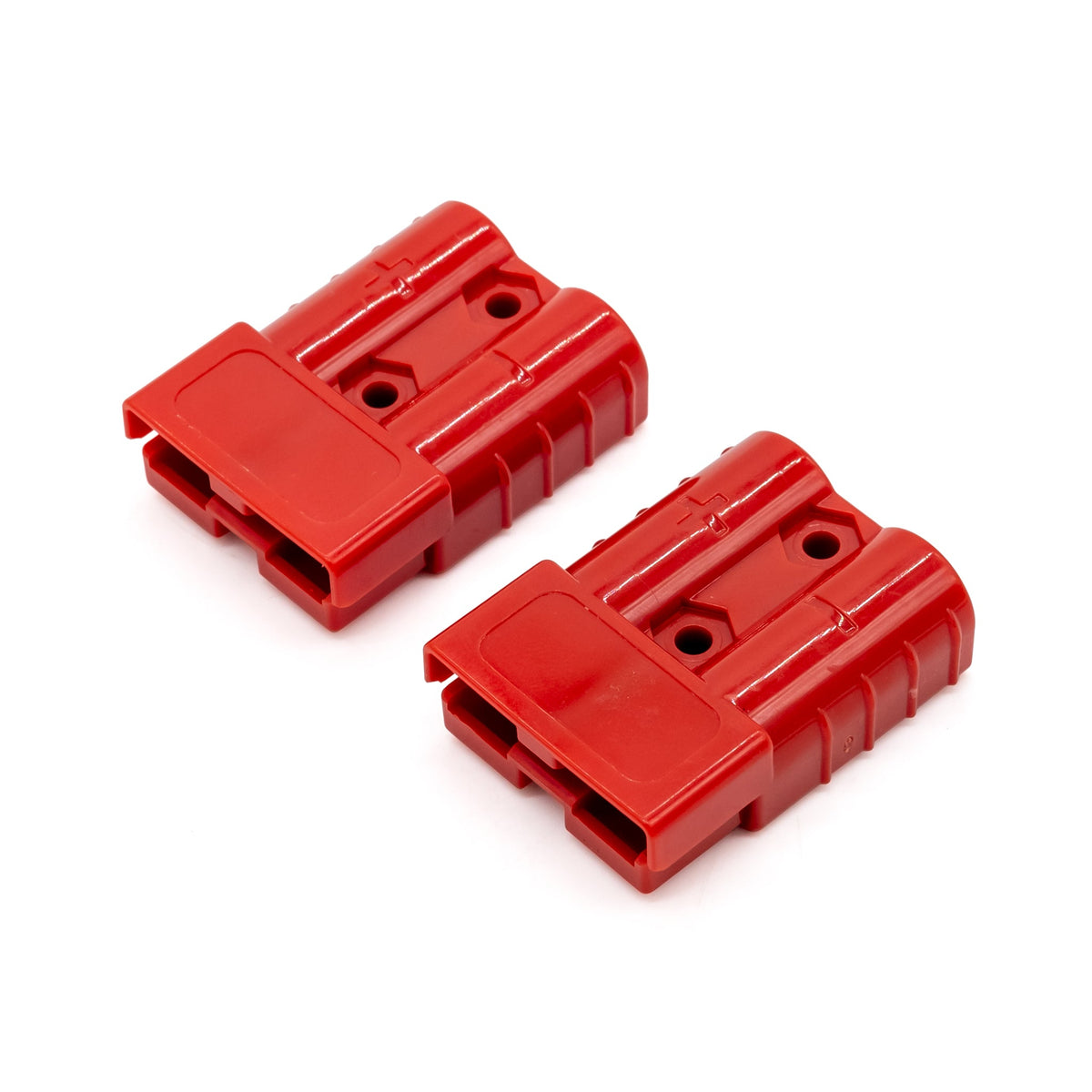 50 Amp Heavy Duty Connector - Red 2 Pack