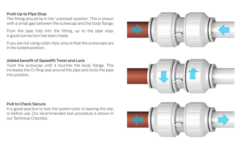JG WATERMARKED STRAIGHT TAP CONNECTOR