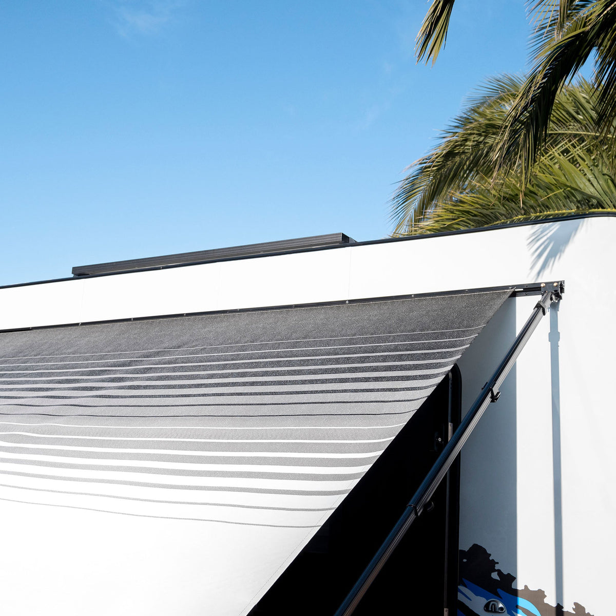 Replacement Vinyl Roof - Charcoal Reversed
