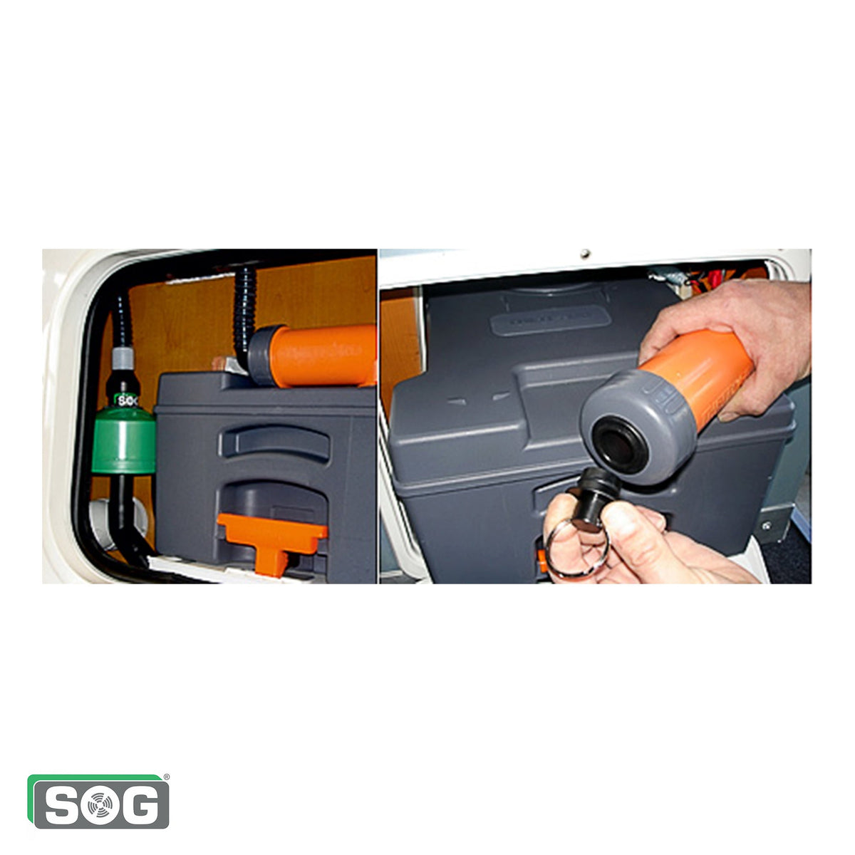 SOG Toilet Ventilation System - Floor Vent