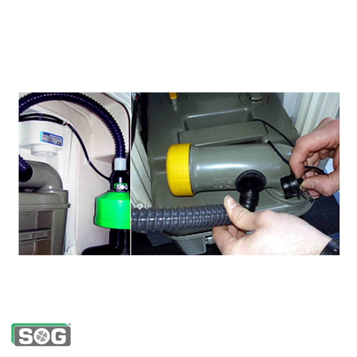 SOG Toilet Ventilation System - Floor Vent