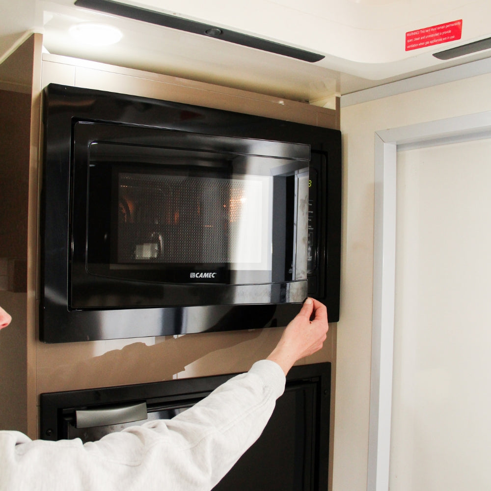 Camec Multi-Function Microwave: The Ultimate Kitchen Upgrade for Your RV or Caravan!