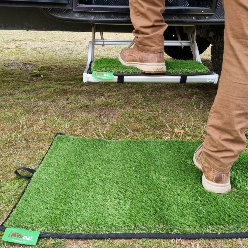 Keep Your Caravan Clean with Muk Mats – Now Available at Camec