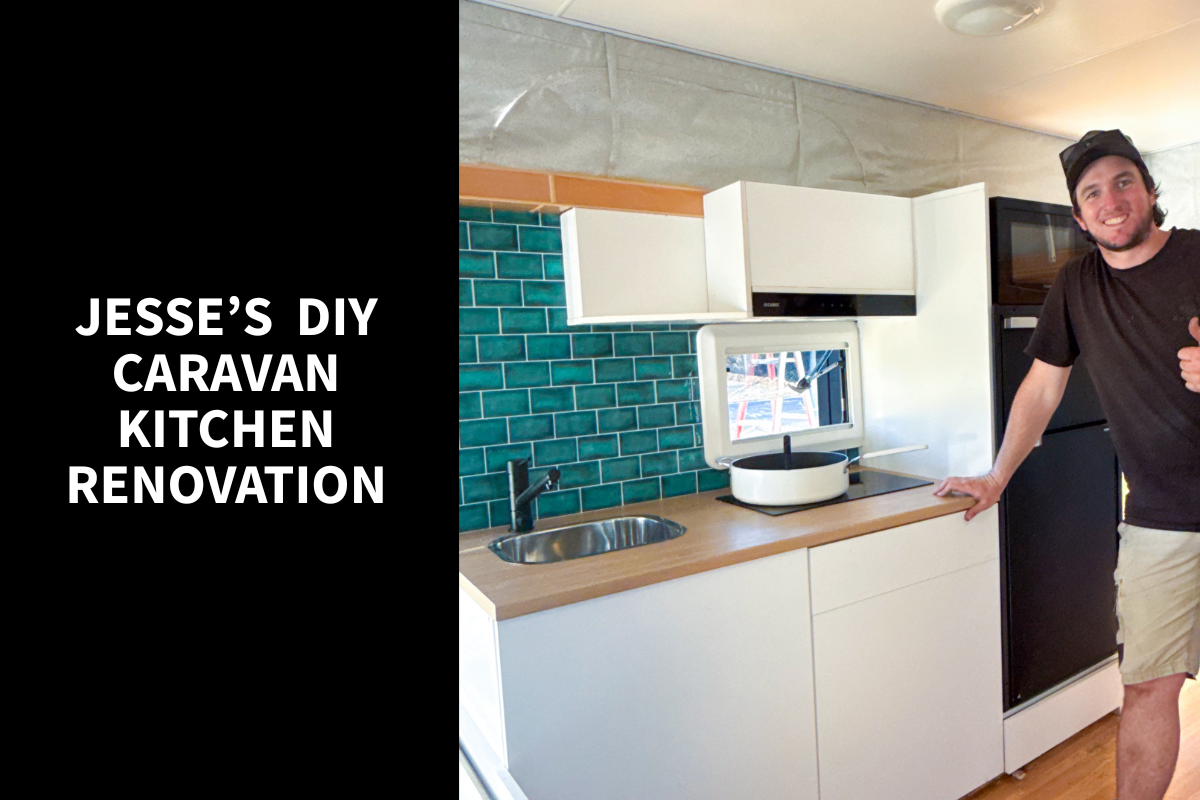 Budget Van, Big Upgrade: Our DIY Caravan Kitchen Renovation