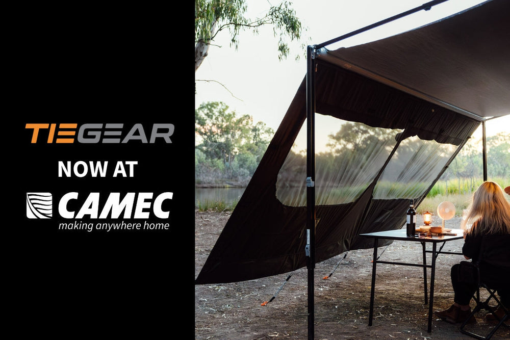 Discover Tiegear: The New Gold Standard in Camping Stability- Now at Camec